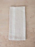 White linen laundered napkin