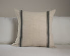 Striped Linen Pillow Cover 