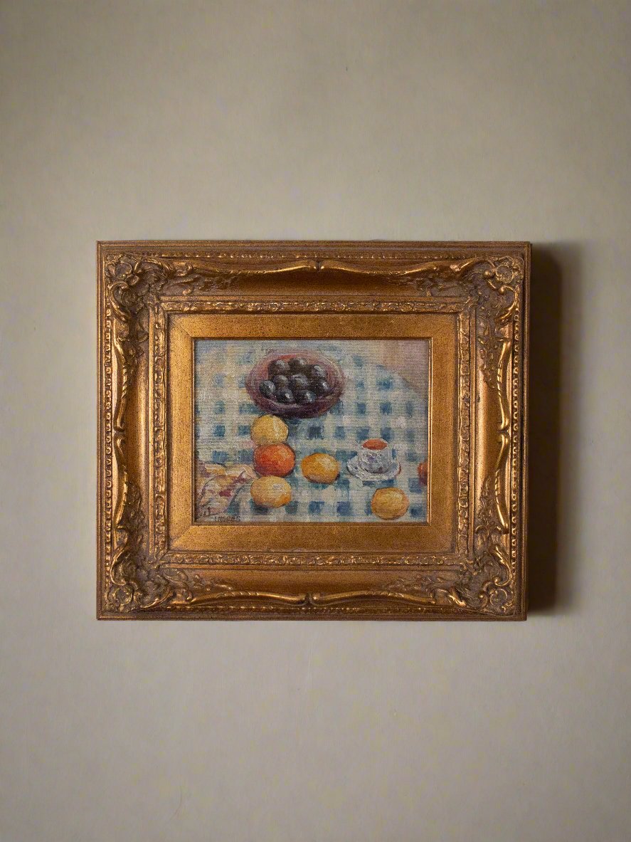 Original Oil painting of fruit still life