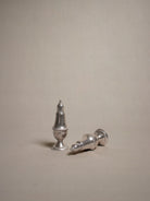 Set of vintage sterling silver weighted salt and pepper shakers shaker